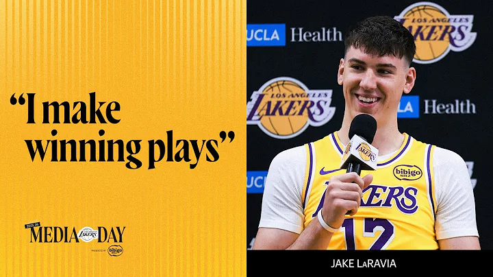 Jake LaRavia Talks Joining the Lakers and Playing His Role