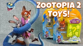 ZOOTOPIA 2 TOYS ARE HERE!
