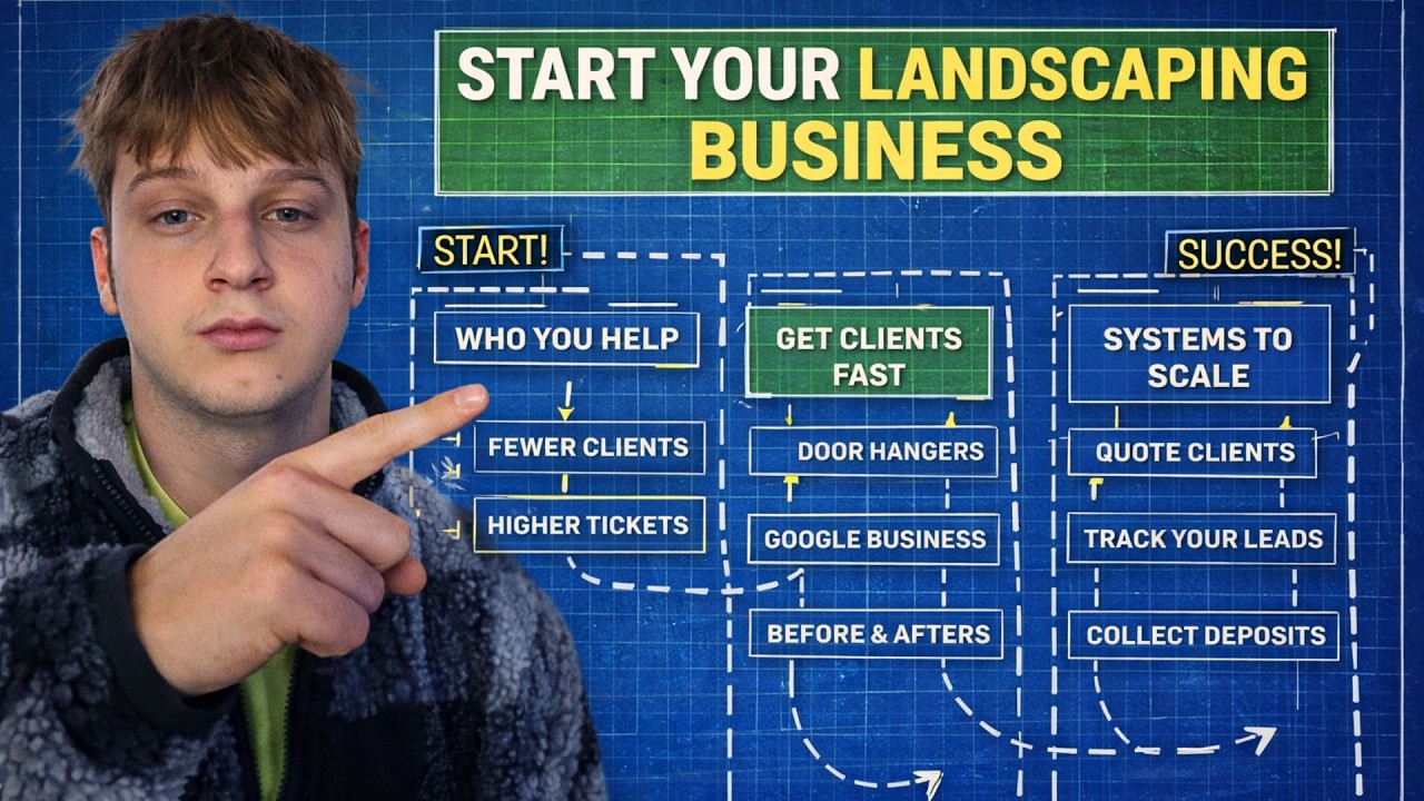 How To Start a SUCCESFUL Landscaping Business (2026)