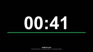 45 Second Timer — Silent 4K Countdown | AskTimer.com