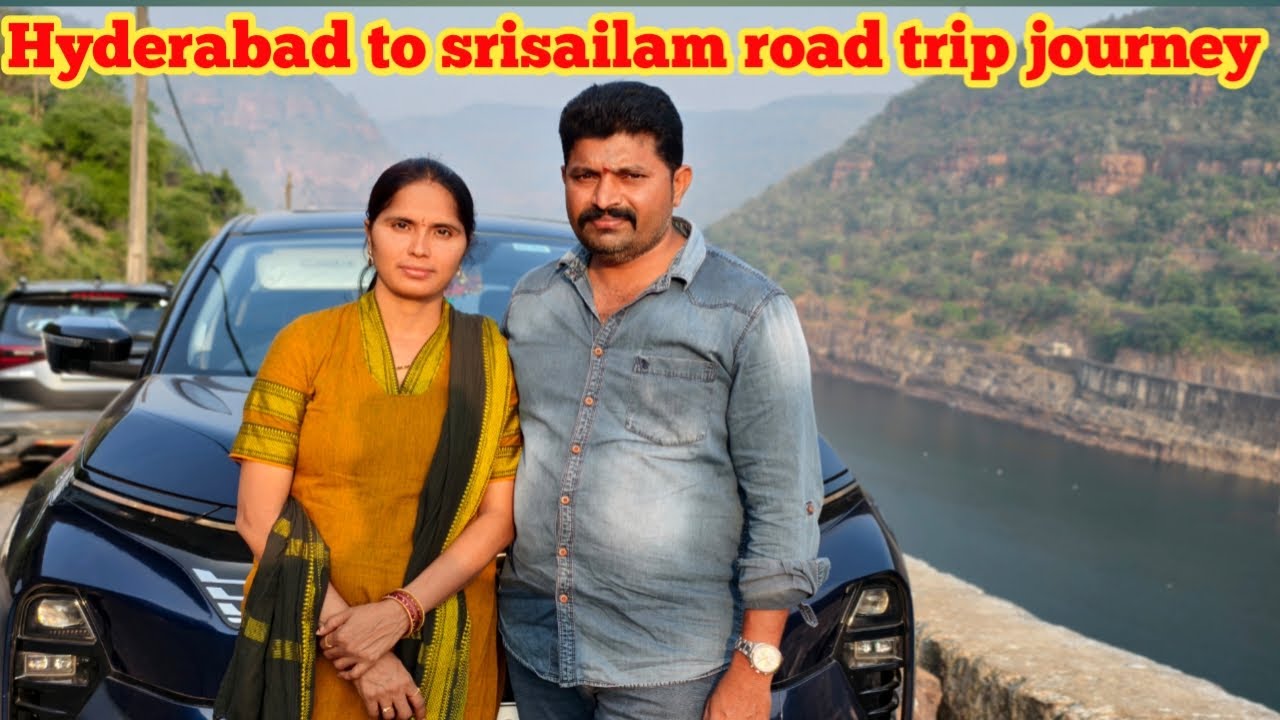 Hyderabad to srisailam road trip journey /Sri bhramarambika Mallikarjuna Swamy Temple/travel video