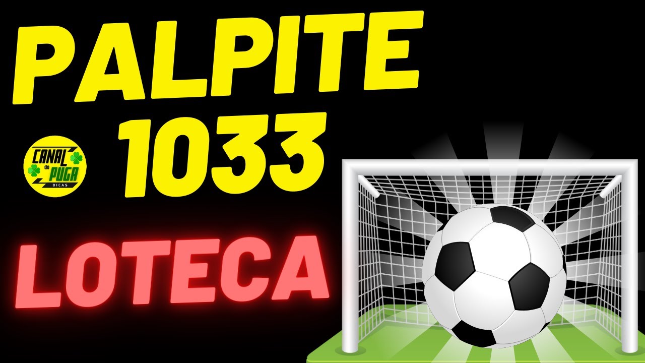 PALPITE LOTECA CONCURSO 1033 - ANÁLISE E PROGRAMAÇÃO
