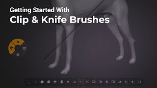 14 - ZBrush for iPad - Selection, Clipping and Knife Brushes