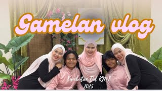 show gamelan sempena sambutan hari raya KMI 2025