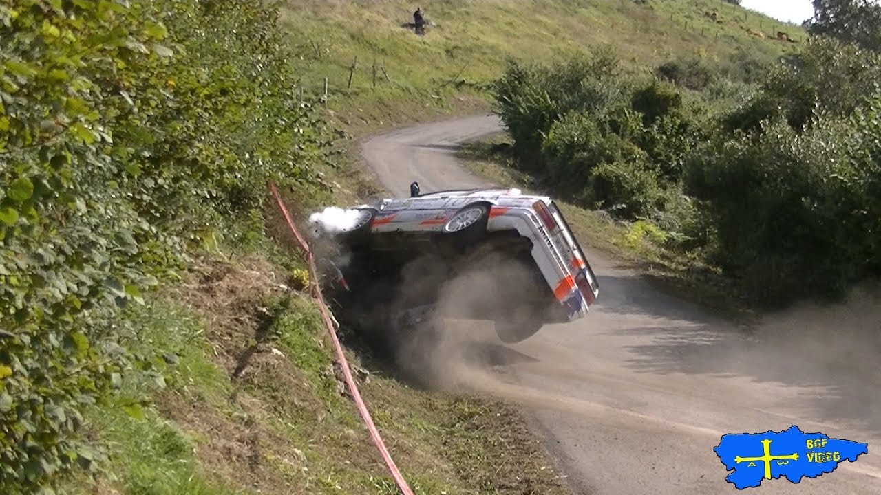Rallysprint de Rudagüera | Big Crash , Show & Mistakes | BGF-VIDEO
