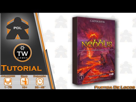 Cartógrafos Nebblis | Tutorial | Thunderwork Games | Partida de Locos |