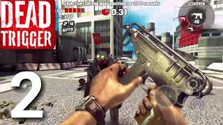 Dead Trigger: Offline Zombie Shooter PART 2 Gameplay Walkthrough - iOS/Android screenshot 2