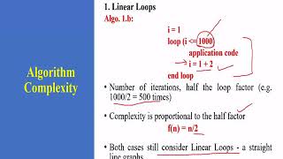 3 Data Structure - Complexity Calculation of Looping Functions Wealth