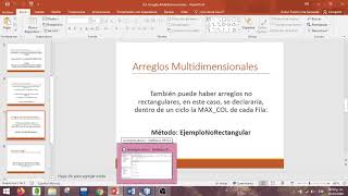 6 3 Arreglos Multidimensionales y Ejercicio 12