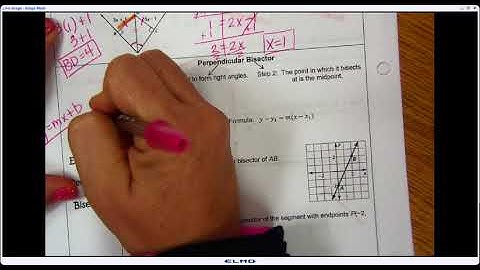6 1 PERPENDICULAR & ANGLE BISECTORS