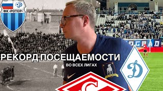Футбол в Волгограде. Ротор, Динамо, Трактор и ретро-матч со Спартаком