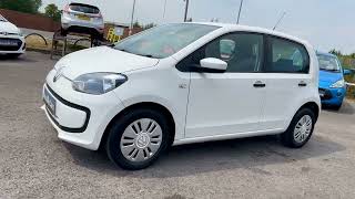 Volkswagen up! 1.0 Take up! Euro 5 5dr VN62LTO 2012 (62) 58,188 miles Petrol White 3 owners FOR SALE