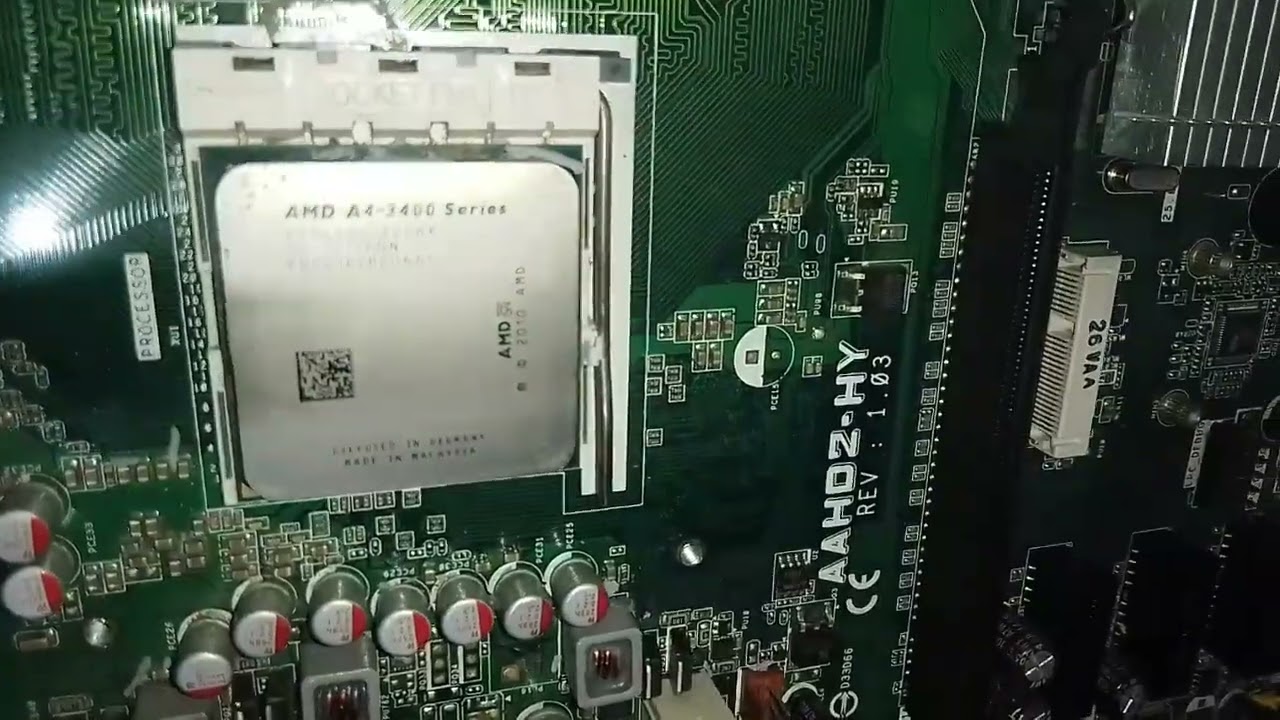 Mantenimiento a Desktop HP con procesador AMD A4-3400 series.