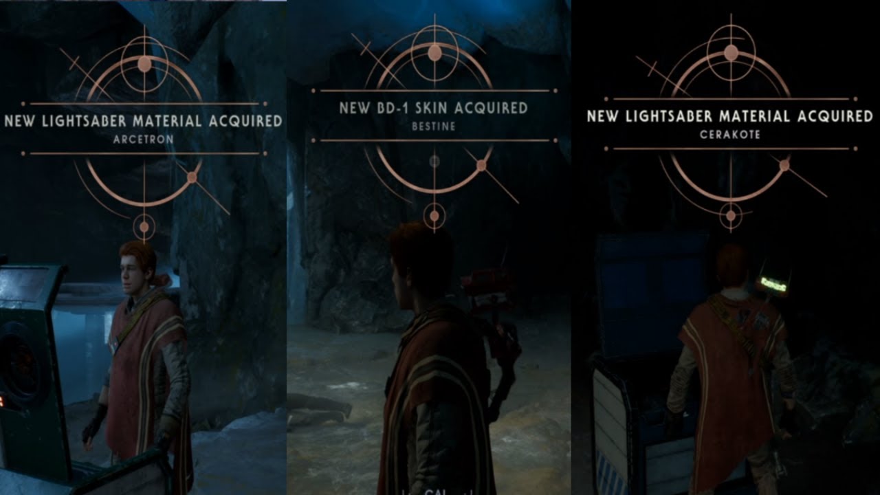 3 Hidden Chests in the Ice Caves (ZEFFO) Star Wars Jedi Fallen Order Exploration YouTube