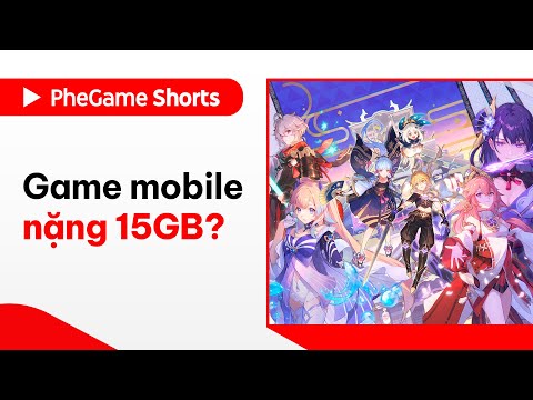 Đâu là tựa game NẶNG NHẤT trên ĐIỆN THOẠI DI ĐỘNG!?  Phê Game #Shorts