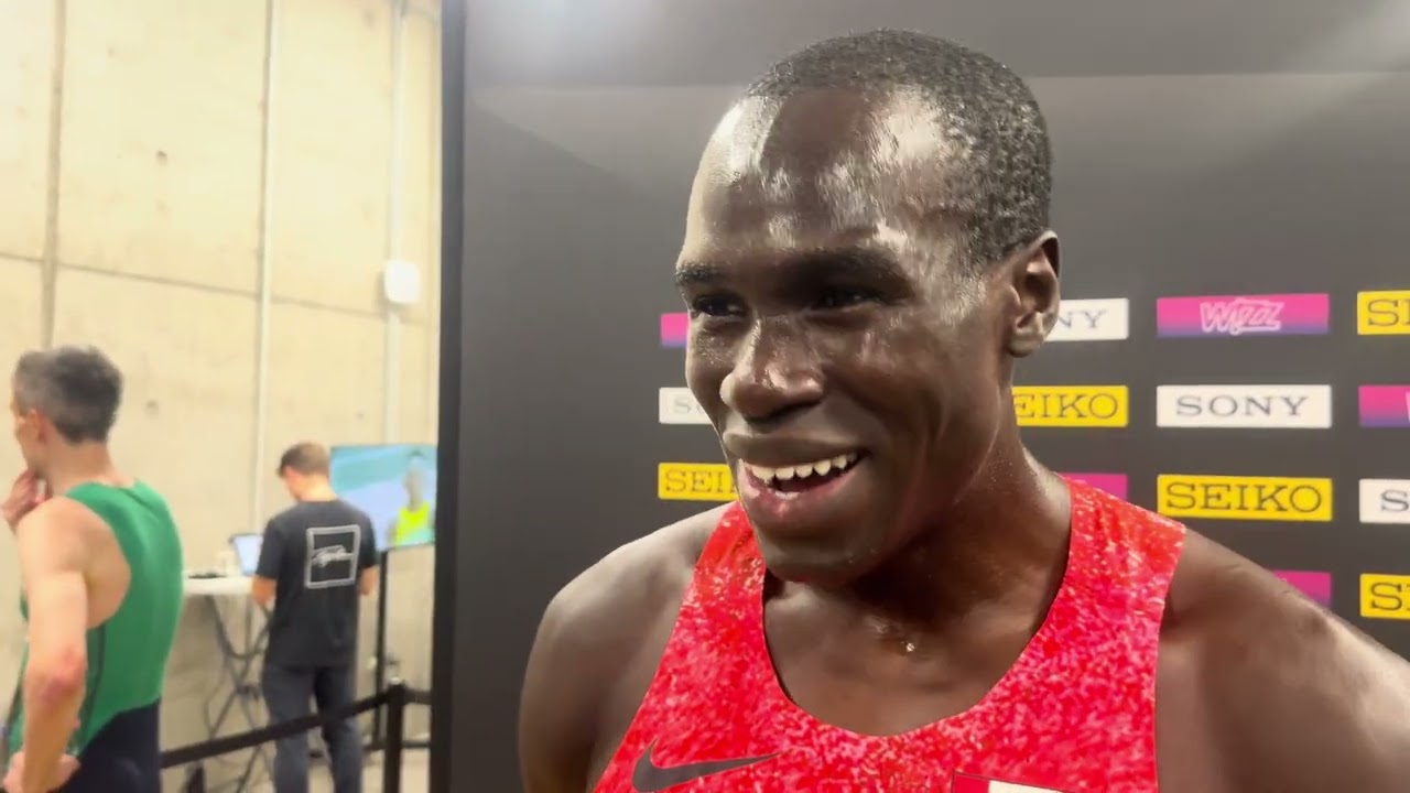 Marco Arop ready for 800m final at World Ultimate Championships