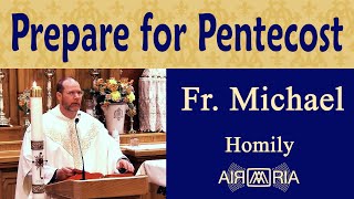 Preparing for the Holy Spirit Through Love - May 19 - Homily - Fr Michael