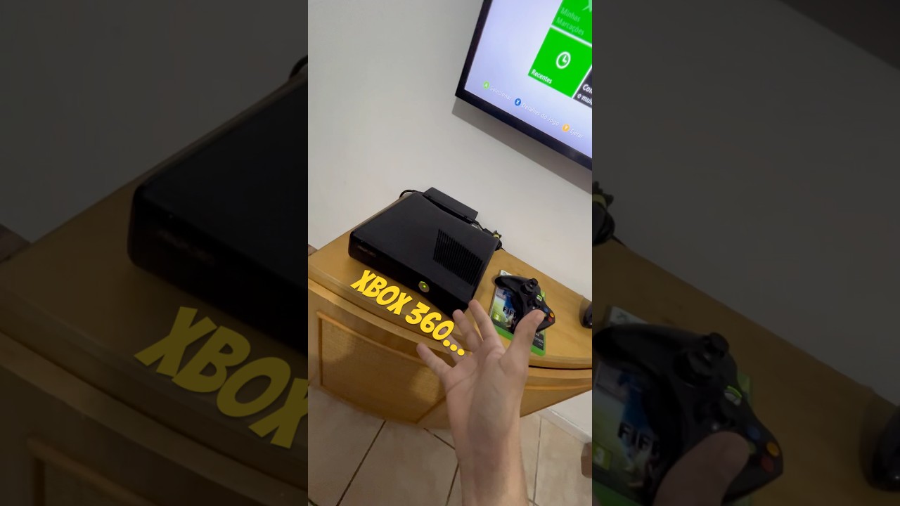 Um ajuste simples, permite jogar o Xbox 360 do melhor jeito possível ;) 