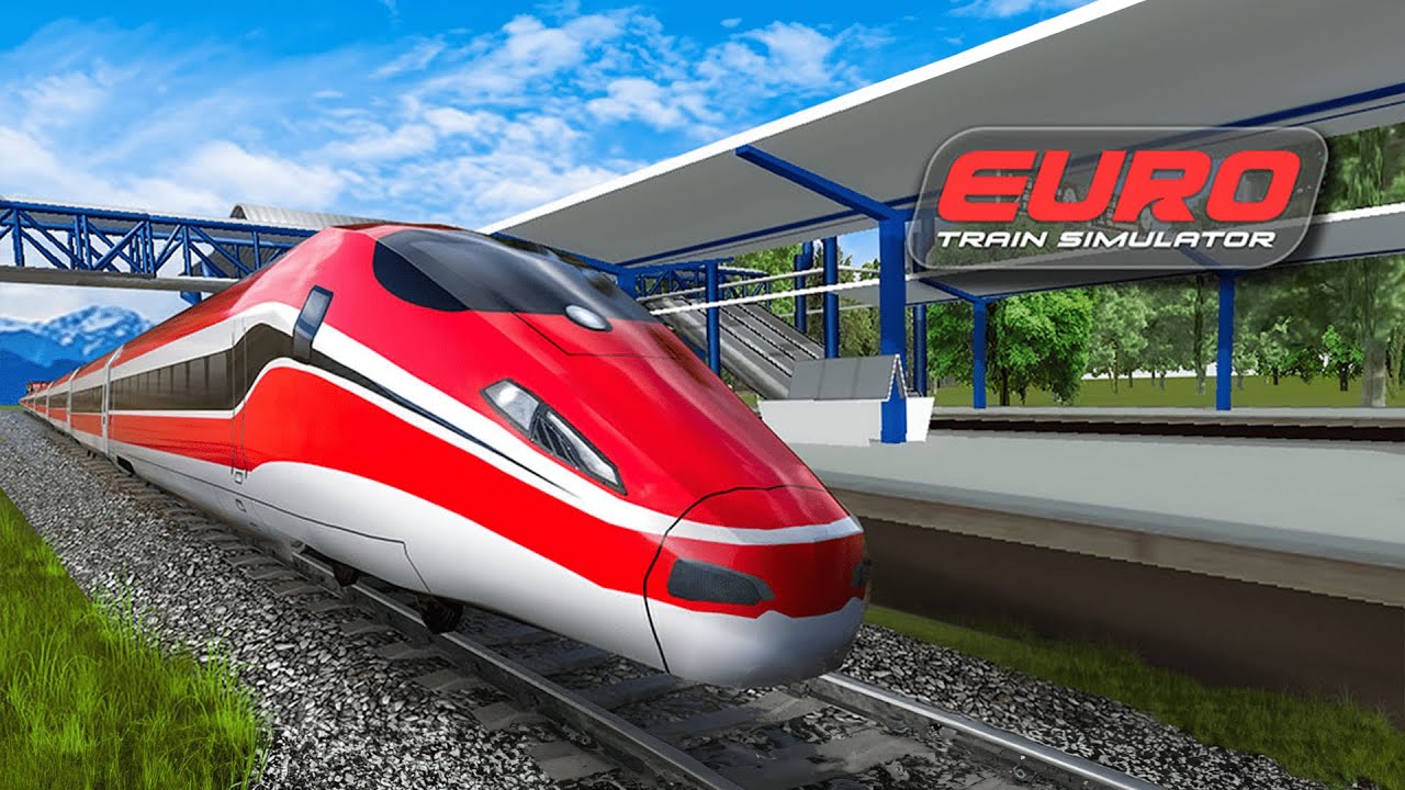 Euro Train Sim MOD APK cover