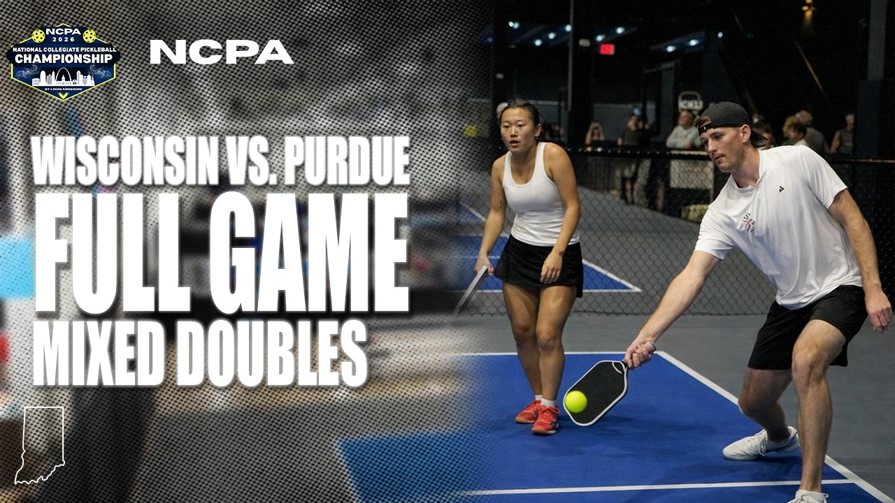 UWM vs Purdue Mixed Doubles | Full Game