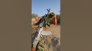 Ak47 blow 🆙😱a bottle target #shorts #feed #gaming #trending #pubg #military