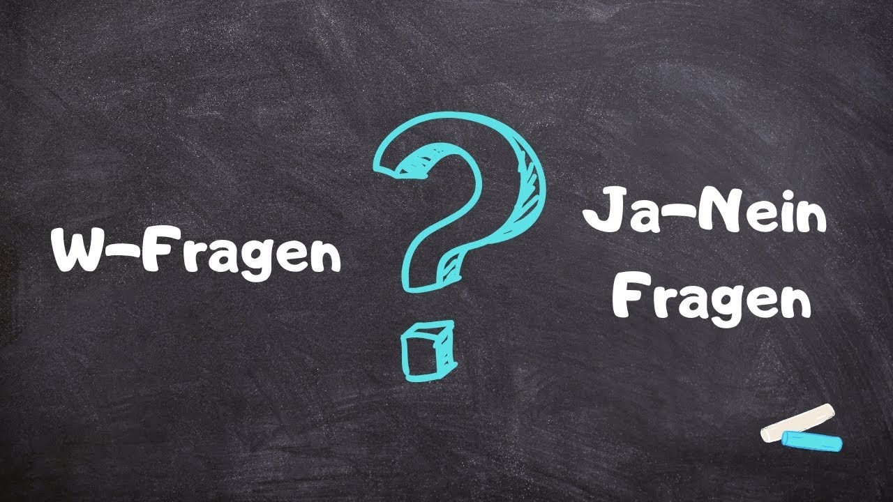 A1. WFragen vs. JaNein Fragen YouTube