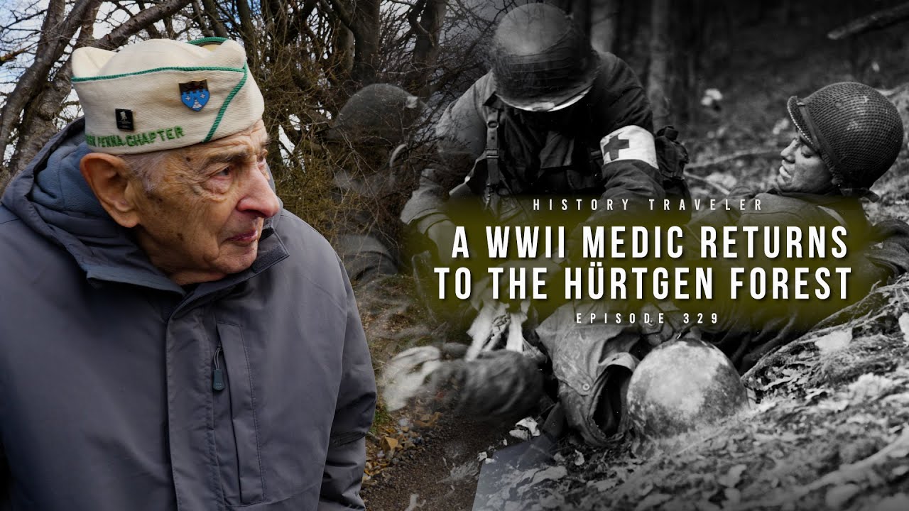 Медик Второй мировой войны возвращается в Хюртгенский лес | History Traveler, выпуск 329