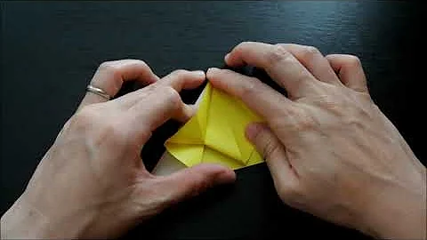 おもしろ折り紙果物立体