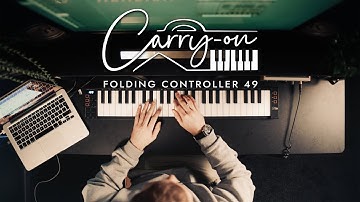 Carry-on Folding Controller 49 | MIDI anywhere, Create anywhere