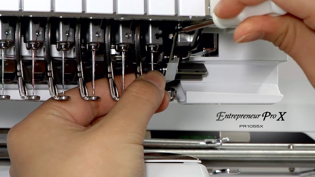 Brother PR1055x Multi-Needle Embroidery Machine – TailorzSwng