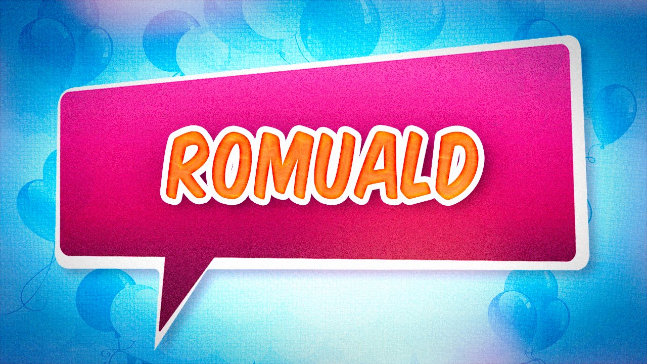 Joyeux Anniversaire Romuald Youtube