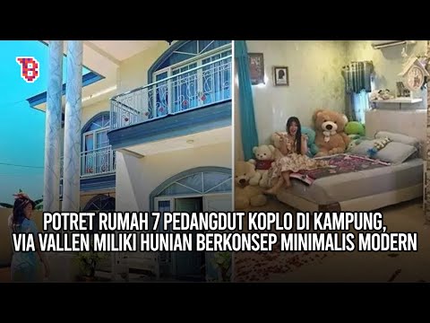 Potret rumah pedangdut koplo di kampung, punya Denny Caknan mewahnya setara hotel bintang lima