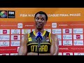 FIBA WASL S3 | Flash Interview Kuwait SC vs Ittihad Club | Mohammed Almarwani and Briante Weber