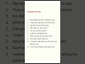 #English Grammar #Say #Sentences #Examples