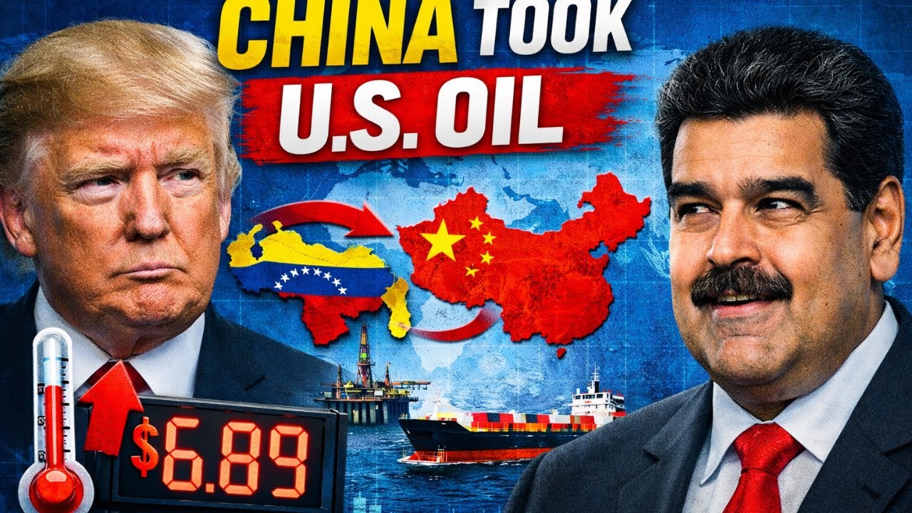 Venezuela Just Handed China America’s Oil — Energy Crisis Has Begun
