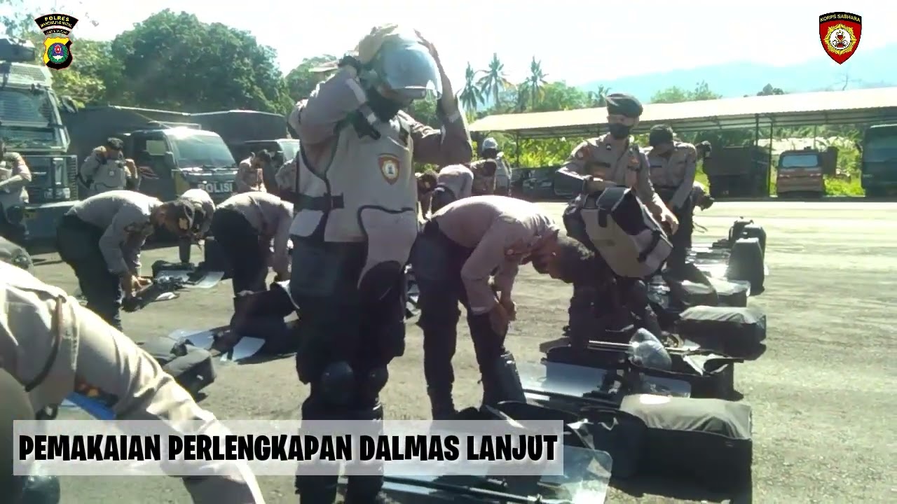 Pelaksanaan Latihan Dalmas Awal dan Dalmas Lanjut