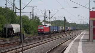 Eisenbahnverkehr in Düsseldorf Eller Mit Br 218 151 232 193 145 189 185 482 187 462 403 406 146 442