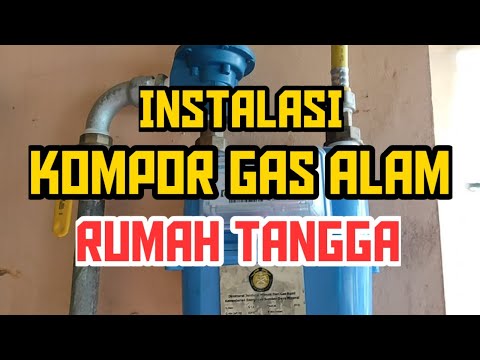 Cara Pasang Kompor Gas Alam PGN Untuk Rumah Tangga