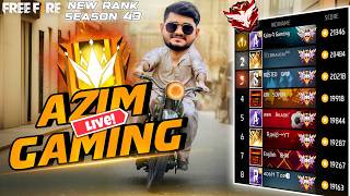 FREE FIRE LIVE 🔴 AZIM GAMING LIVE 😱 #shortsfeed #shortslive