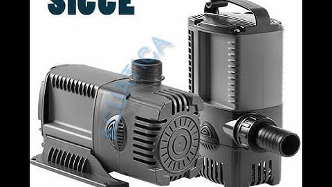 SICCE SYNCRA HF Bombas para acuarios y estanques. Instalacion y puesta en marcha