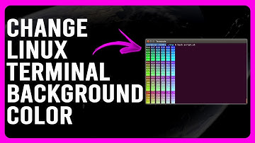 How To Change Linux Terminal Background Color (How To Customize Linux Terminal Background Color)