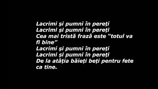 Carla's Dreams - Lacrimi si Pumni in Pereti  Versuri/Lyrics chords