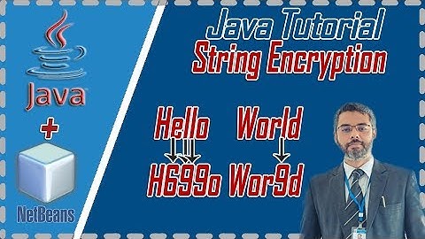 How to Encrypt String in Java Netbeans | Java String Encryption Tutorial | Java Full Course
