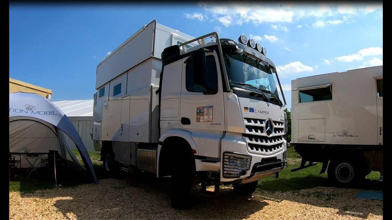 Mercedes Benz Arocs 53 4x4 Atacama 5000hd Mega Camper By Action Mobil Walkaround Youtube