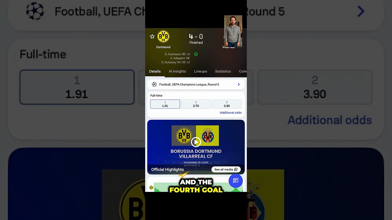 🔥БЕЗУМИЕ! ИИ предсказывает результаты Лиги чемпионов, и вот что произошло дальше...