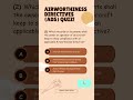 Quiz on ADs! #Firstsoloflight #firstsolo #groundschool #flighttraining #flighttime #flighttest #flig