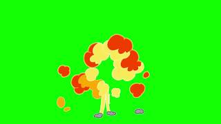 Top 20 Green Screen Cartoon Bomb Explosions Effects Mega Pack Magic GreenScreensDIY