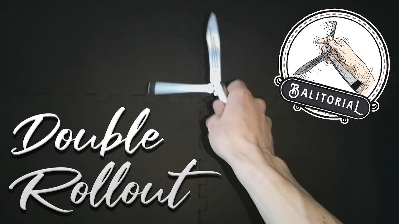 Double Rollout Tutorial | Left And Right Hand | Balisong Techniques (Beginner)