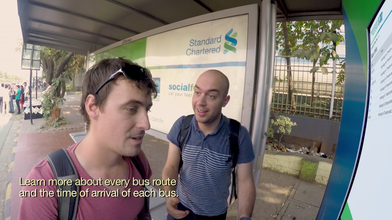 Standard Chartered Mumbai Marathon - Bus Shelter (2017)