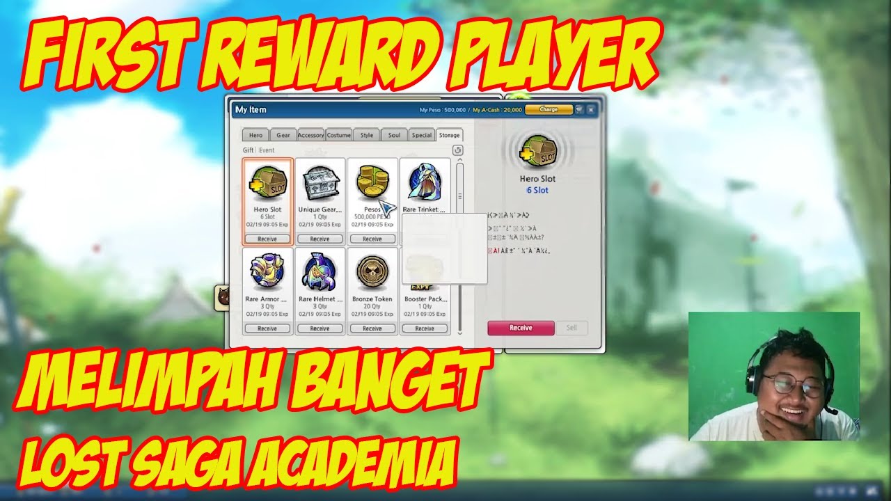 Lost Saga Academia First Reward Player Banyak Banget Hadiahnya Lost Saga Academia Gameplay